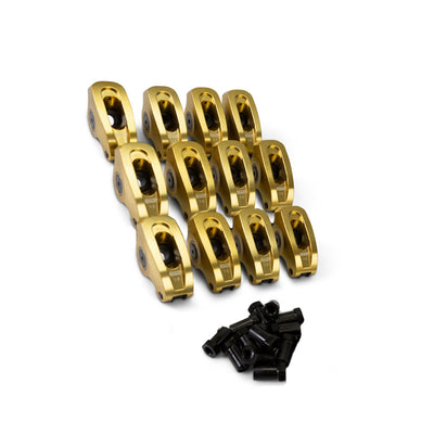 Ultra-Gold ARC Narrow Rocker Set of 12 1.5 Ratio <br> 1988+ Chevrolet V6 w/ 3/8in Stud