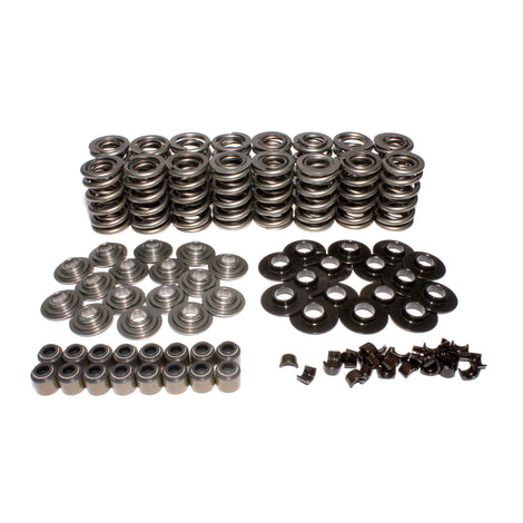 GM LS Dual Spring Kit w/ Tool Steel Retainers <br> 0.675in Max Lift