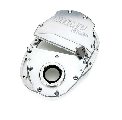 Three-Piece Billet Aluminum Timing Cover <br> for Small Block Chevy