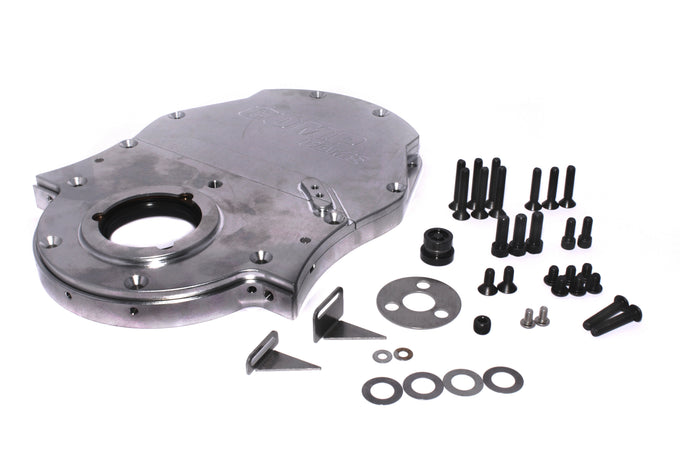 Three-Piece Billet Aluminum Timing Cover <br> for Big Block Chevy