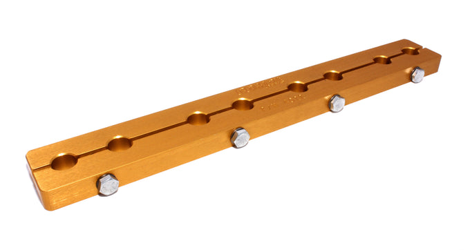 Stud Girdle Bar Gold Finish Single <br> Chevrolet 265-400 Small Block
