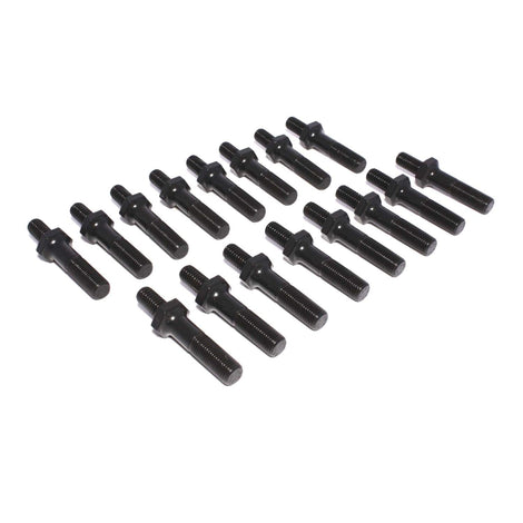 Hi-Tech Rocker Stud Set <br> for BBC, 3/8in Base Thread, 7/16in Rocker Thread