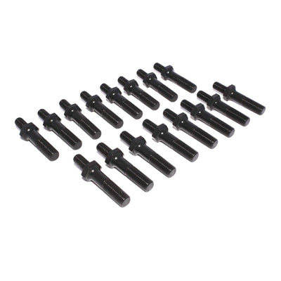 Hi-Tech Rocker Stud Set <br> for BBC, 3/8in Base Thread, 7/16in Rocker Thread