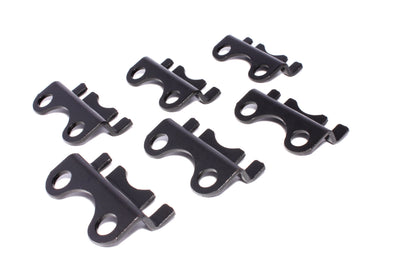 Raised 1 Piece Guide Plate Set of 6 <br> Chevrolet V6 w/ 5/16in Pushrod 7/16in Stud