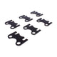 Flat 1 Piece Guide Plate Set <br> Chevrolet w/ 3/8in Pushrod 7/16in Stud