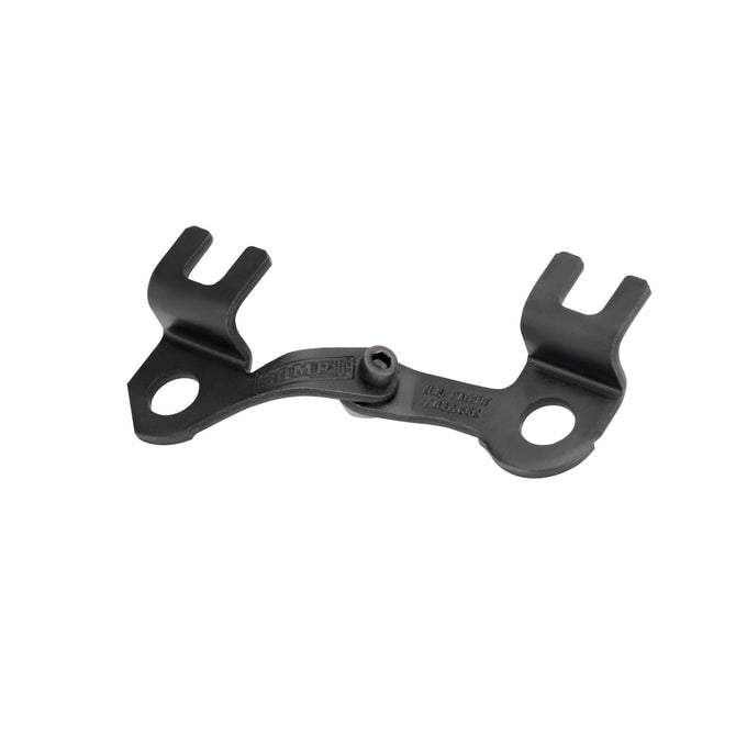 Raised 2 Piece Adjustable Guide Plate <br> for Chevrolet 396-454 Big Block