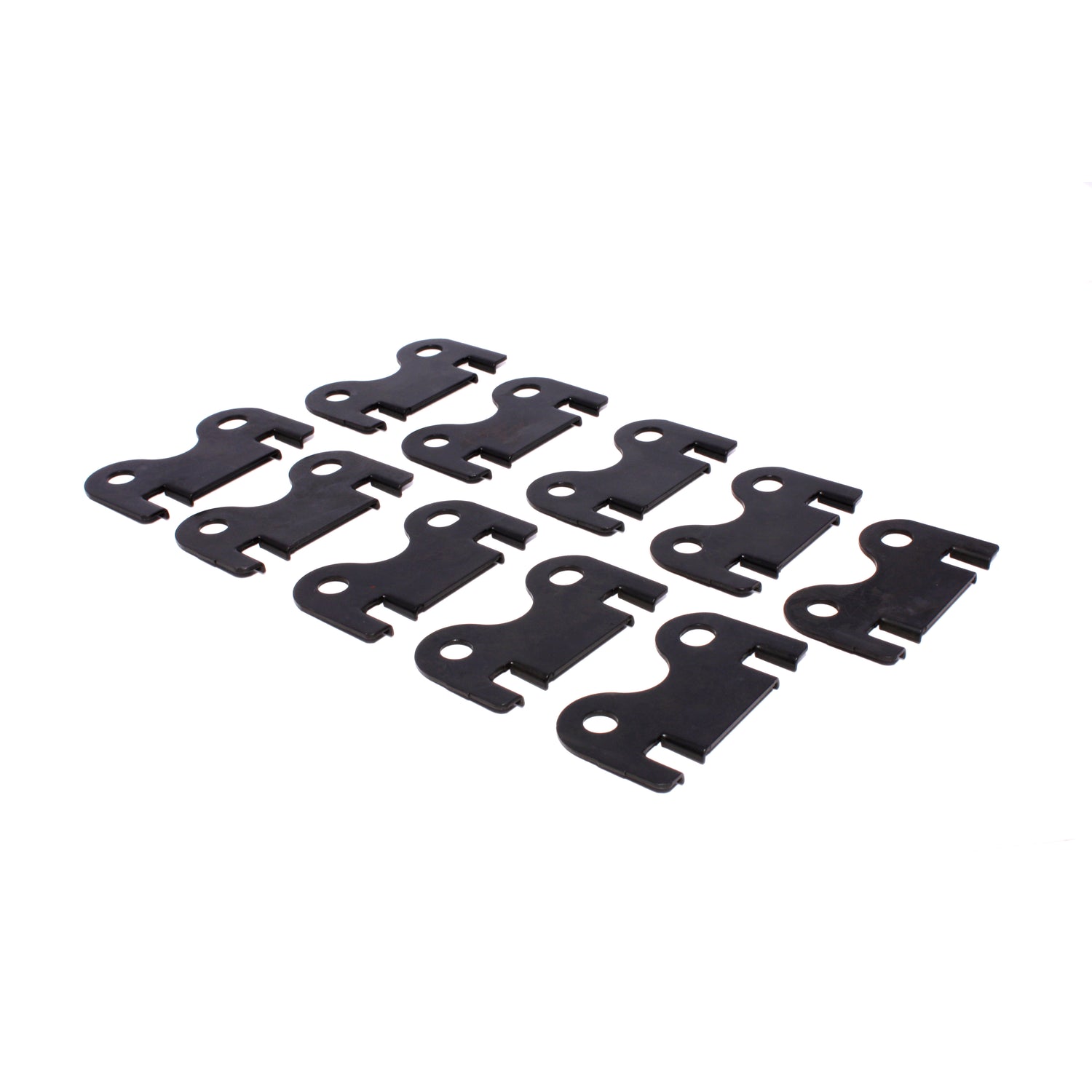 Flat 1 Piece Guide Plate Set of 10 <br> 5/16in Pushrod and 5/16in Stud