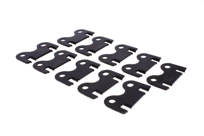 Flat 1 Piece Guide Plate Set of 10 <br> 5/16in Pushrod and 5/16in Stud