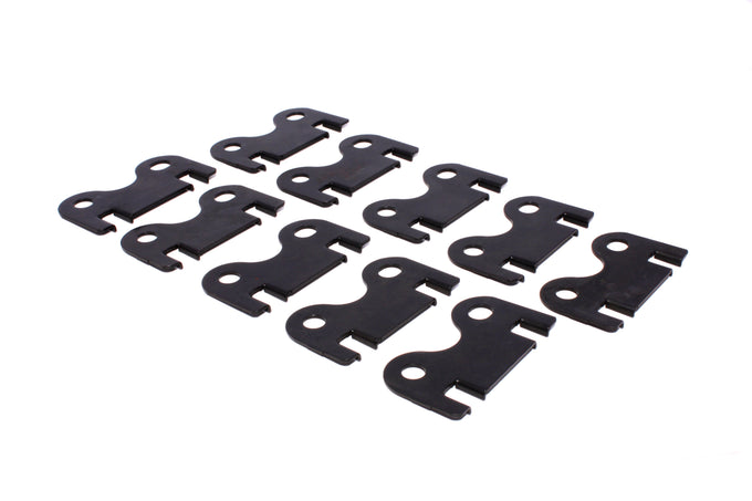 Flat 1 Piece Guide Plate Set of 10 <br> 5/16in Pushrod and 5/16in Stud