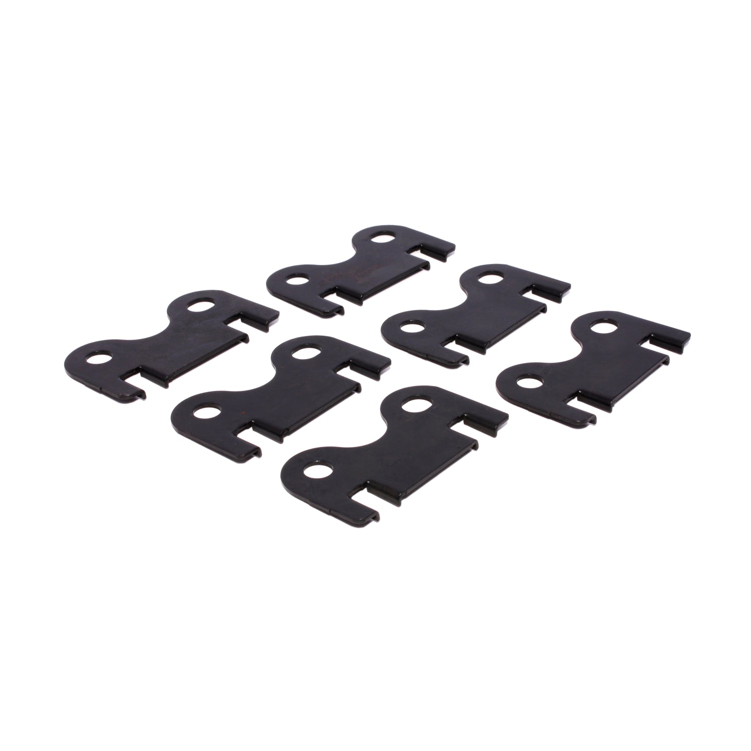 Flat 1 Piece Guide Plate Set of 6 <br> for Olds 350-455 w/ 5/16in Pushrod 5/16in Stud
