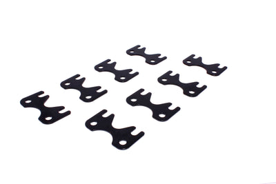 Flat 1 Piece Guide Plate Set <br> GM LS w/ 3/8in Pushrod and 8mm Stud