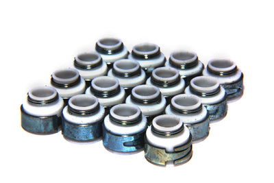 Set of 16 PTFE Valve Seals <br> 0.53in Guide Size, 5/16in Valve Stem