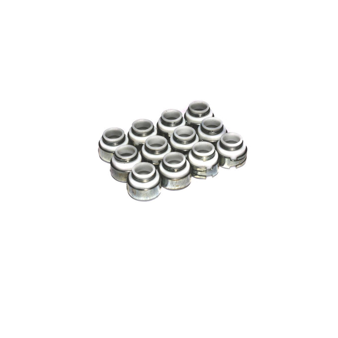 Set of 12 PTFE Valve Seals <br> 0.5in Guide Size, 3/8in Valve Stem