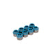Set of 8 Metal Viton Valve Seals <br> 0.53in Guide Size, 3/8in Valve Stem