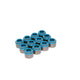 Set of 12 Metal Viton Valve Seals <br> 0.53in Guide Size, 5/16in Valve Stem