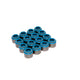 Set of 16 Metal Viton Valve Seals <br> 0.53in Guide Size, 5/16in Valve Stem