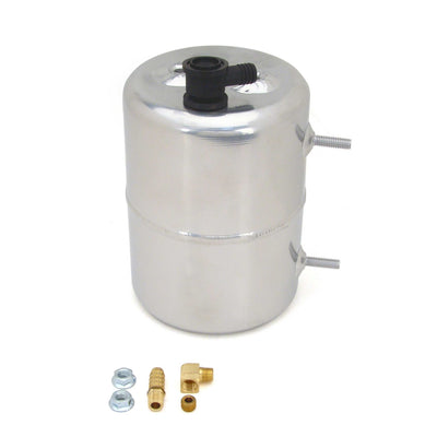 Zinc Plated and Polished Aluminum Vacuum Canister <br> Universal Fit
