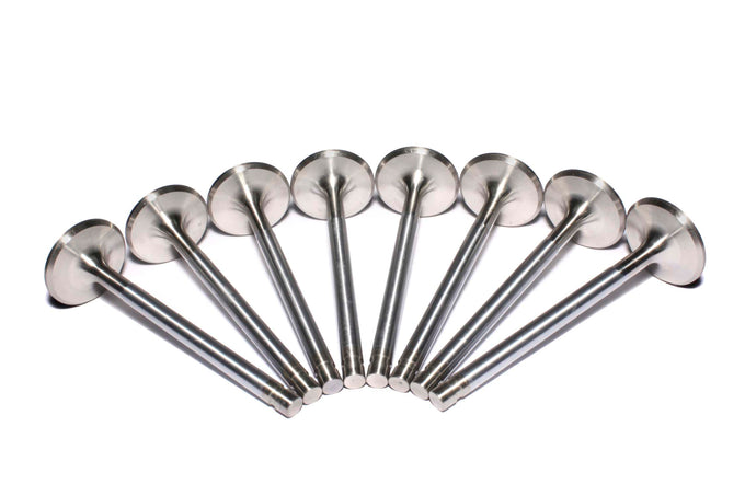 Stainless Steel Exhaust Valve Set 1.6 X 5.011 in <br> Small Block Chevy 265-400