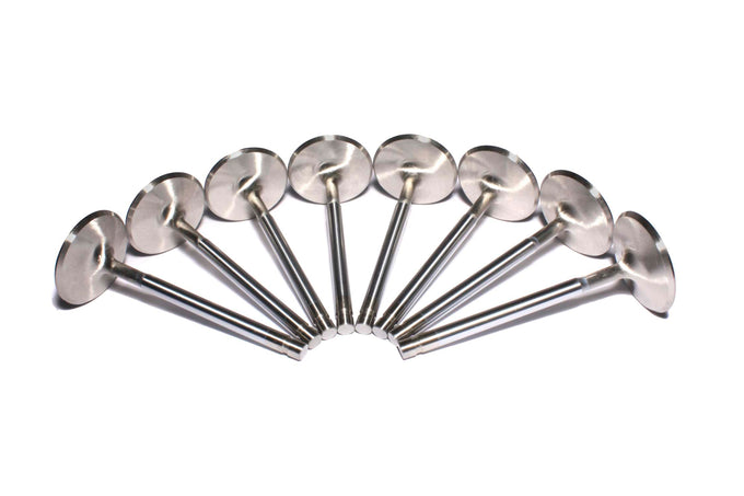 Stainless Steel Intake Valve Set 2.02 X 4.911 in <br> Small Block Chevy 265-400