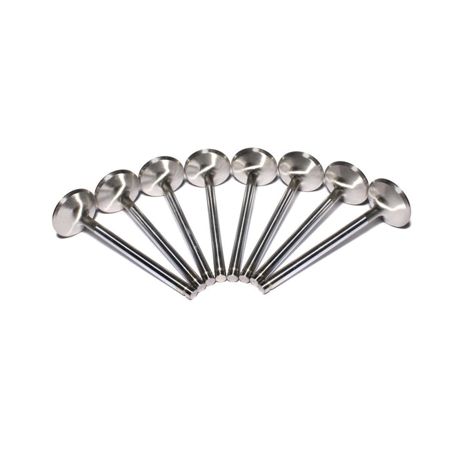 Stainless Steel Exhaust Valve Set 1.6 X 4.93 in <br> GM Gen III LS1/LS2/LS6