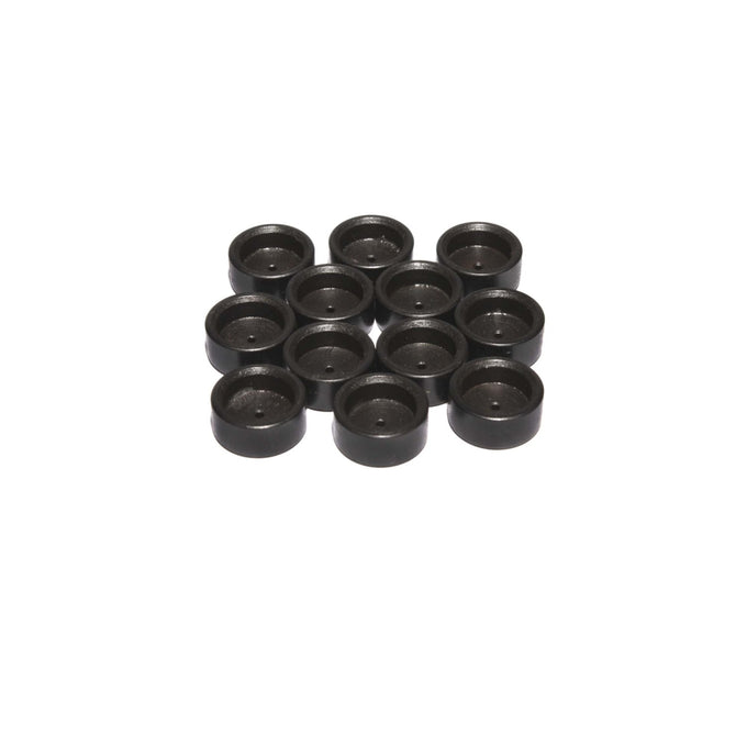Set of 12 Hardened Lash Caps <br> 5/16in Valve Stem, 0.23in Head Height