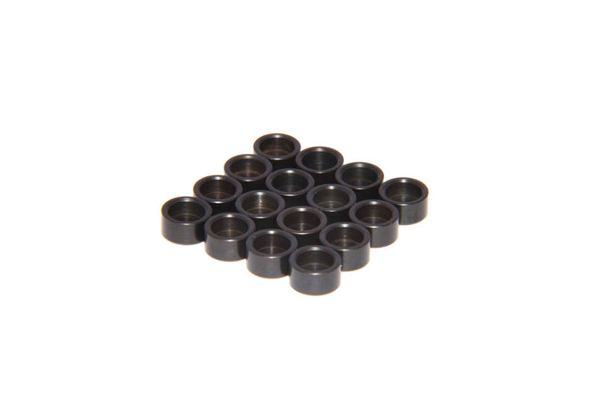 Set of 16 Hardened Lash Caps <br> 11/32in Valve Stem, 0.21in Head Height