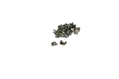 Machined Steel Single Groove Race Locks Set of 16 <br> 7 Degree, 5.5in