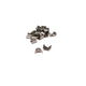 Single Groove Locks w/ Lash Cap Recess Set of 8 <br> 10 Degree, 11/32in