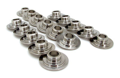 7 Degree Titanium Retainer Set of 16 <br> for 7245 Dual Conical Spring