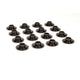 10 Degree Superlock Steel Retainer Set of 16 <br> for 1.437in-1.500in OD Valve Spring