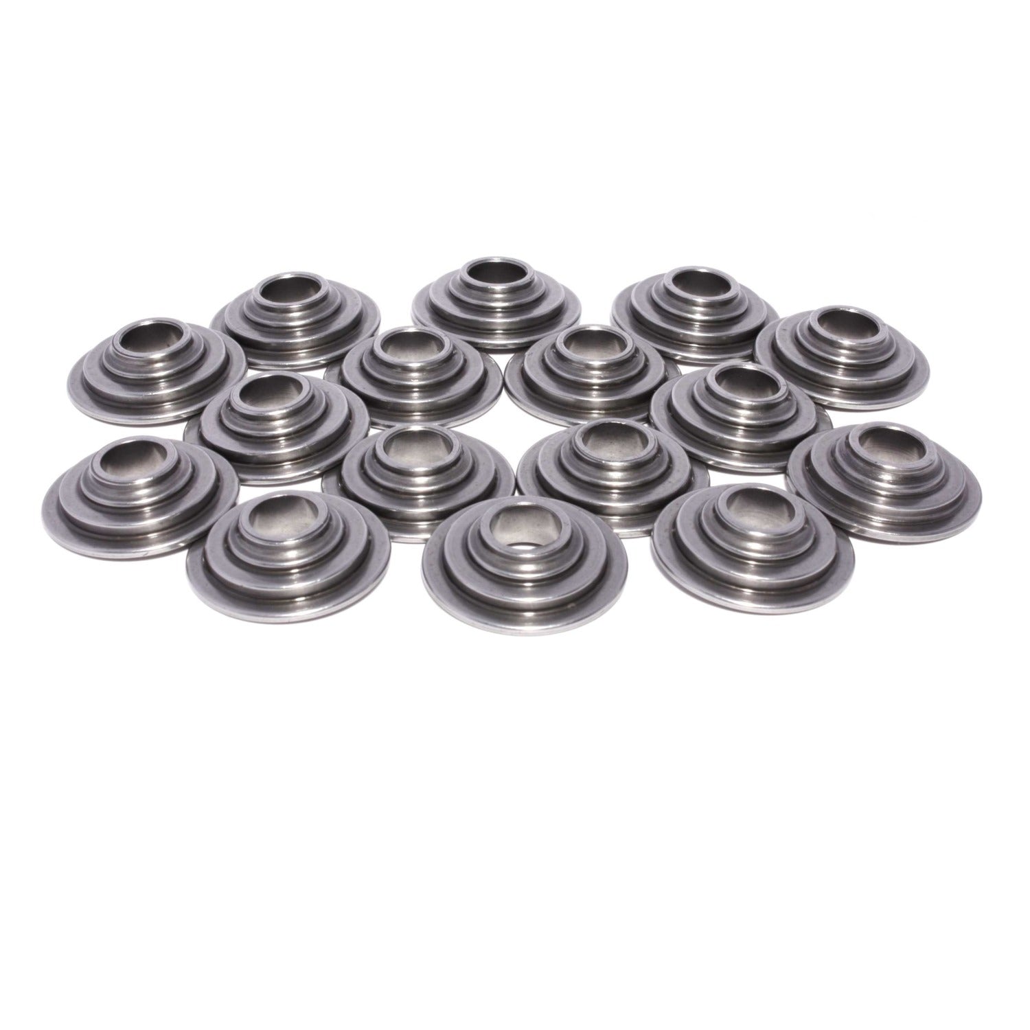 7 Degree Titanium Retainer Set of 16 <br> for 26921 Spring w/ 8mm Valve Stem