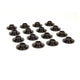 7 Degree Steel Retainer Set of 16 <br> for 3/8in Valves w/ 1.500in-1.550in Spring