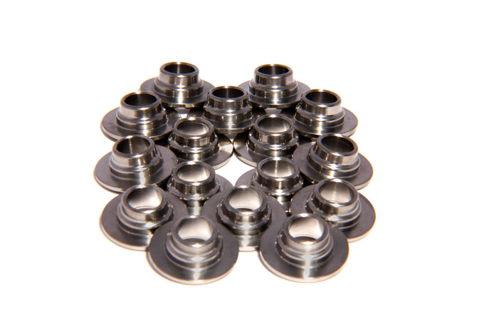 7 Degree Titanium Retainer Set 100 <br> for Ford 4.6L 4V w/ 26123 Beehive Springs