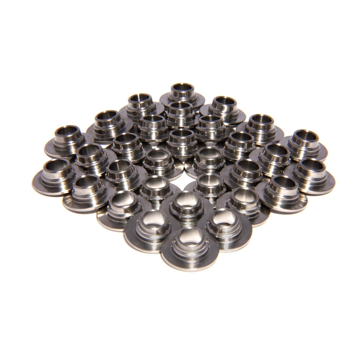 7 Degree Titanium Retainer Set of 32 <br> for Ford 4.6L 4V w/ 26123 Beehive Springs