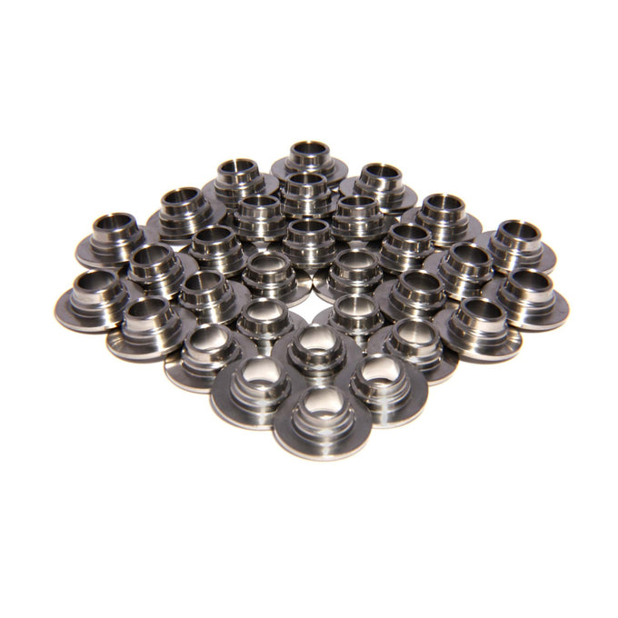 7 Degree Titanium Retainer Set of 32 <br> for Ford 4.6L 4V w/ 26123 Beehive Springs