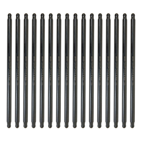 Hi-Tech One-Piece Pushrod Set <br> 8.9in L, 0.135in Wall, 3/8in Diameter
