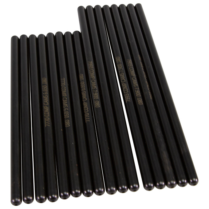 Hi-Tech Pushrod Set <br> 7.9in L, 0.08in Wall, 5/16in Diameter