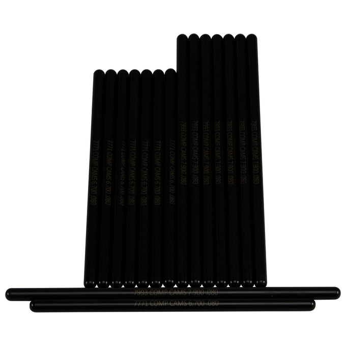 Hi-Tech .080in Wall Pushrod Set <br> 7.9in L, 0.08in Wall, 5/16in Diameter