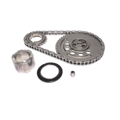 Hex Adjust Single Chain Timing Set <br> for 3-Bolt, 58X, 4 Pole Reluctor GM LS
