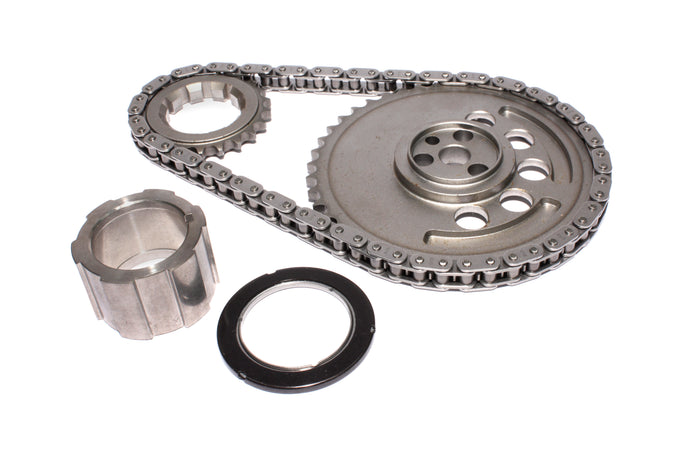 9-Keyway Single Chain Timing Set <br> for 3-Bolt, 58X, 4 Pole Reluctor GM LS