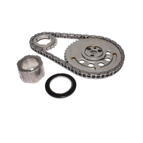 3-Keyway Single Chain Timing Set <br> for 1-Bolt, 58X, 4 Pole Reluctor GM LS