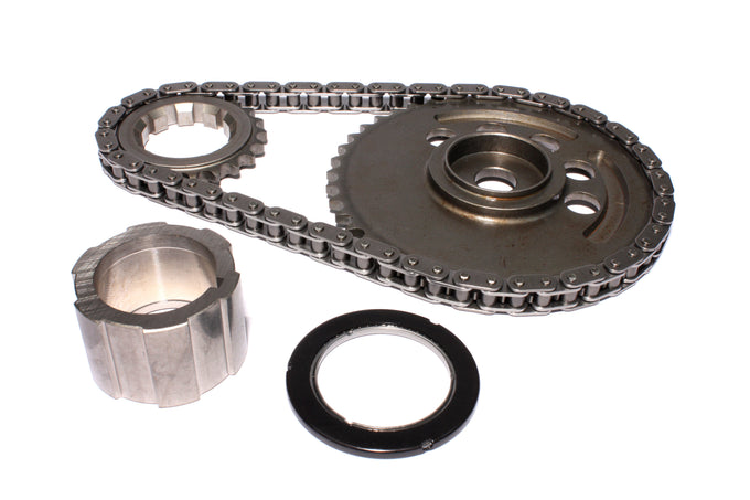 9-Keyway Single Chain Timing Set <br> for 1-Bolt, 58X, 4 Pole Reluctor GM LS