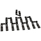Sportsman Solid Roller Lifter Set w/ Bushing <br> for Chevrolet Small Block