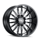 Summit 9110 Gloss Black Milled Wheel <br> 99-26 Ford F-250 F-350 Super Duty