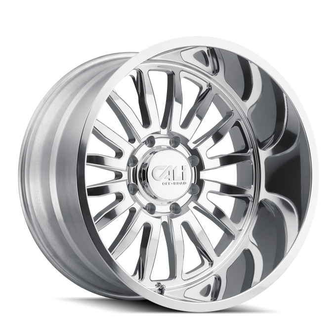 Summit 9110 Polished Wheel <br> 24x14 / 8x165.1 BP / -76mm Offset / 125.2mm Hub