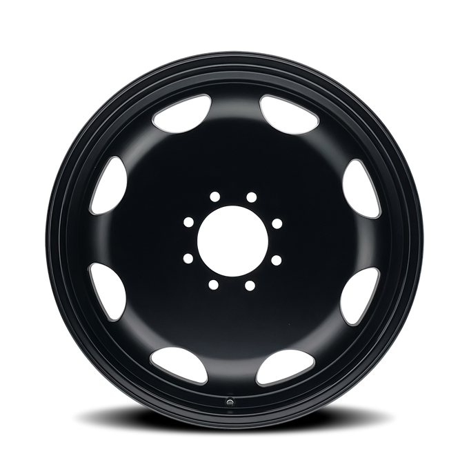 Summit 9110D Dually Matte Black Wheel <br> 11-26 Chevy Silverado, 15-26 GMC Sierra 3500