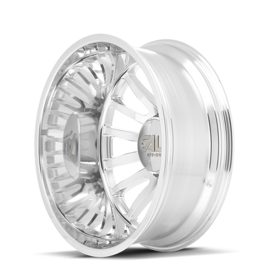 Summit 9110D Dually Polished Wheel <br> 22x8.25 / 8x210 BP / -192mm Offset / 154.2mm Hub