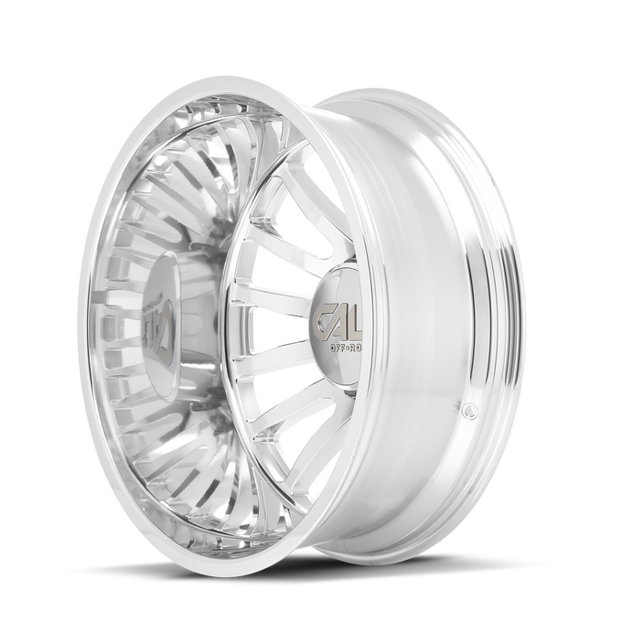 Summit 9110D Dually Polished Wheel <br> 22x8.25 / 8x210 BP / -192mm Offset / 154.2mm Hub