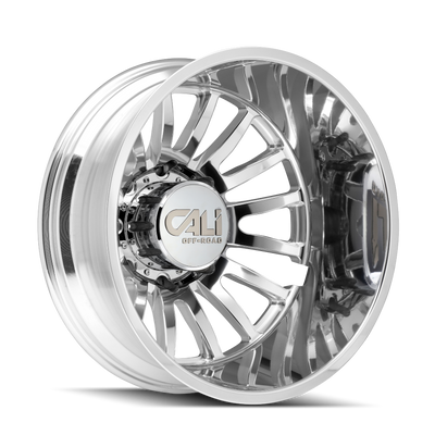 Summit 9110D Dually Polished Wheel <br> 22x8.25 / 8x165.1 BP / -232mm Offset / 121.3mm Hub