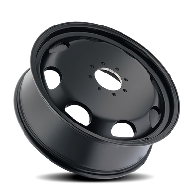 Summit 9110D Dually Matte Black Wheel <br> 17-10 Chevy Silverado 3500, 11-18 Ram 3500